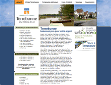 Tablet Screenshot of immobilierterrebonne.com
